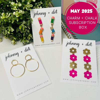 Charm + Chalk Earring Subscription Box