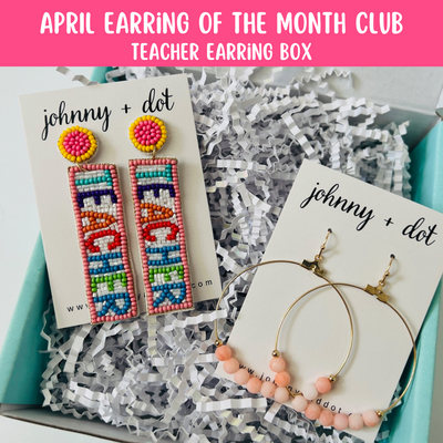 Earring of the Month Club Subscription Box