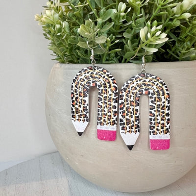U-Shaped Pencil Earrings