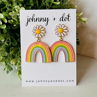 Daisy Rainbow Earring