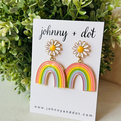 Daisy Rainbow Earring