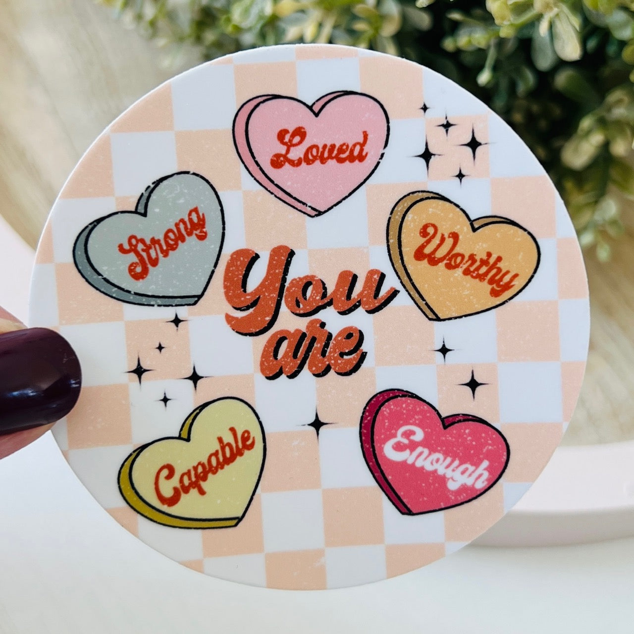 You are Loved Affirmation Sticker