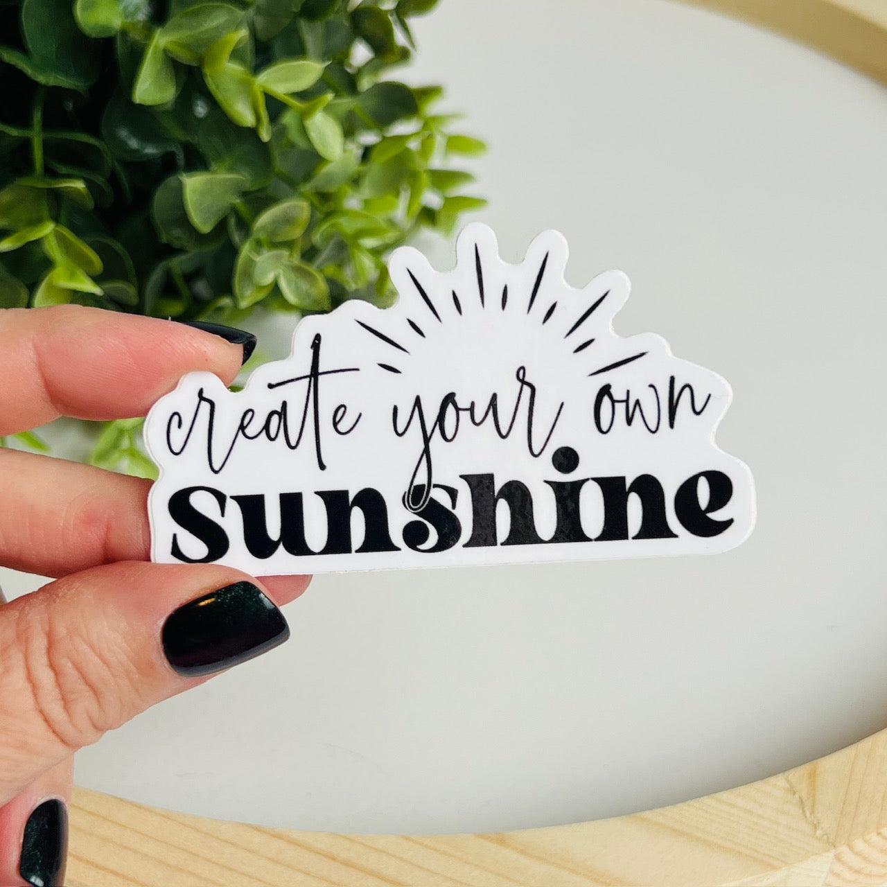 Create Your Own Sunshine Sticker
