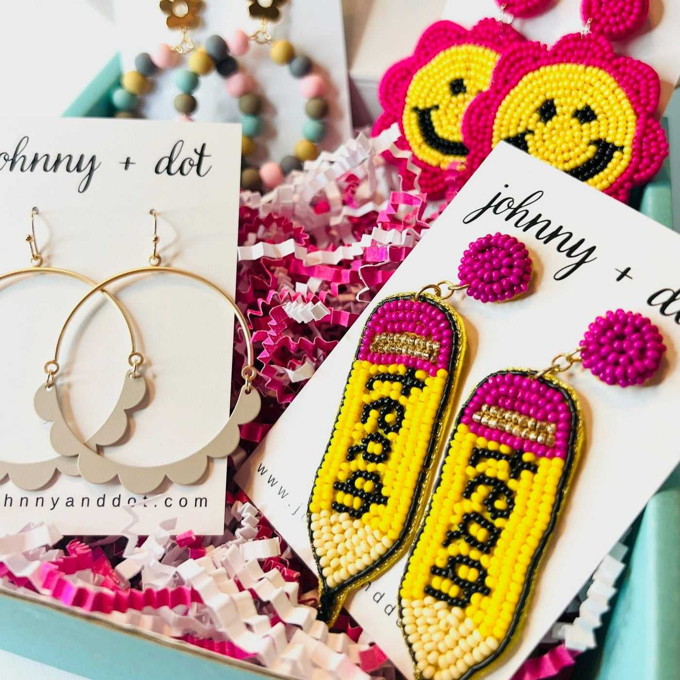 Earring of the Month Club Subscription Box