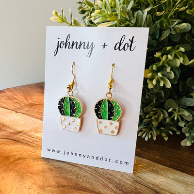 Barrel Cactus Earrings